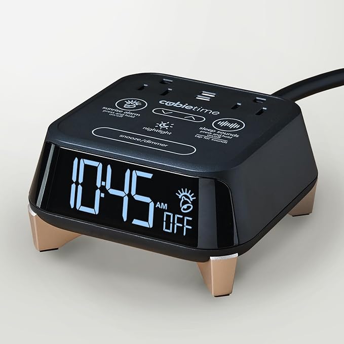 Brandstand CubieTime Zen | Alarm Clock Charger