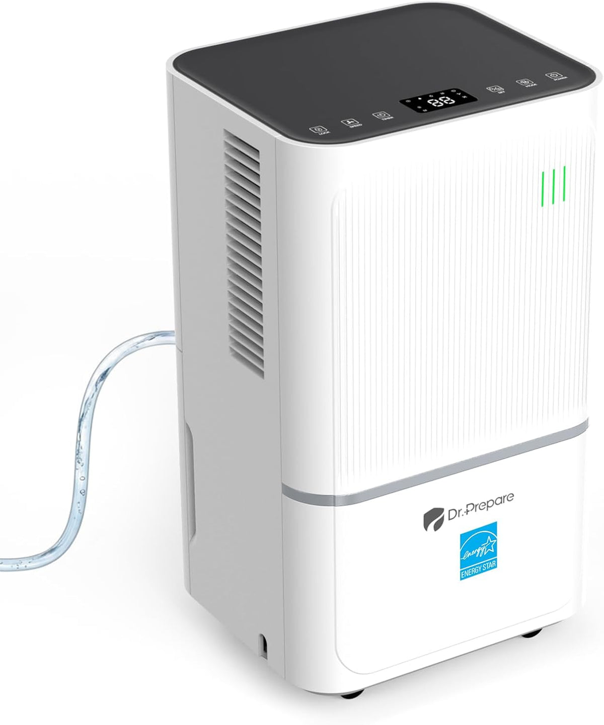 DR.PREPARE 2600 Sq.Ft Energy Star Dehumidifier, Max 38 Pints, Dehumidifier fo...