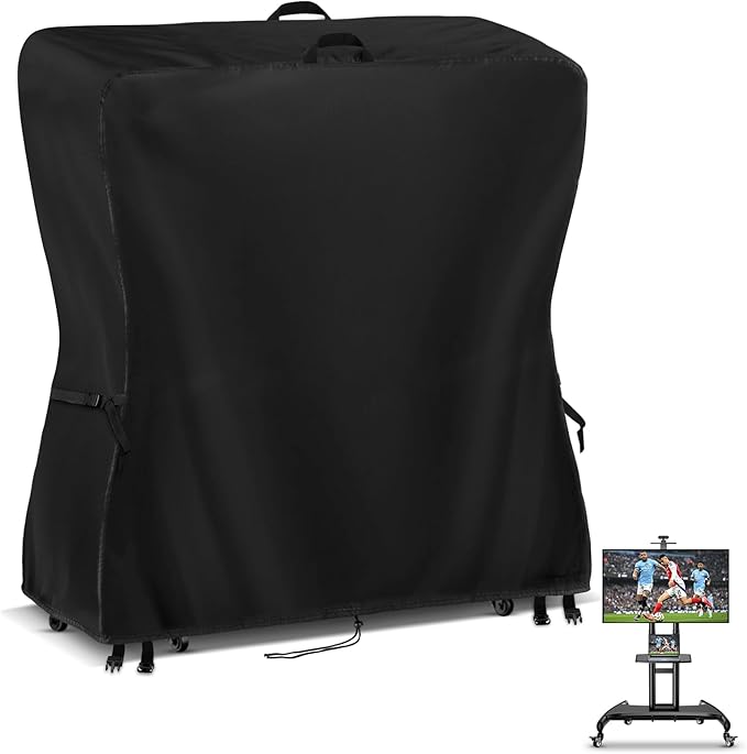 Hdenmist Outdoor TV Cover 50 Inch Weatherproof, Waterproof Outdoor TV Stand