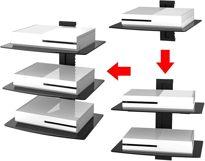 suptek 3 Floating Shelf Wall Bracket