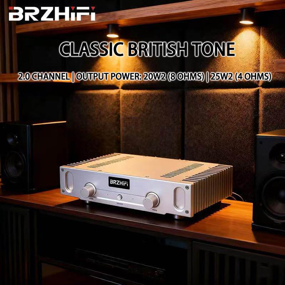 A1S Pure Class A Amplifier 20W×2 2.0 Channel Stereo Power Amp
