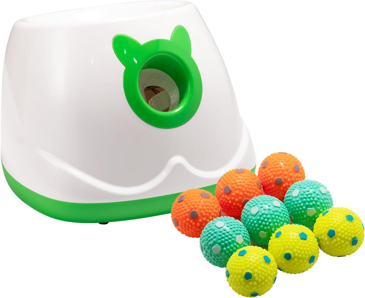 Automatic Dog Ball Launche with 9 Balls (2 inches)