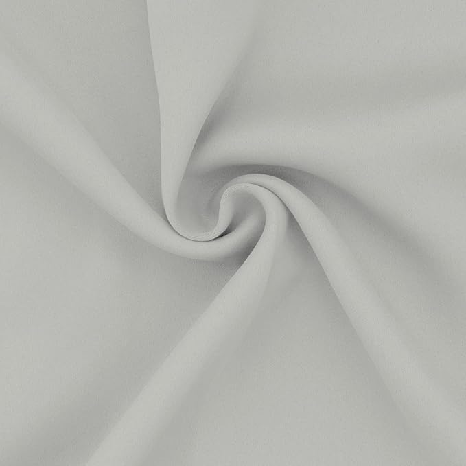 Easy-Going Blackout Curtains for Bedroom, Solid Thermal Insulated Grommet and