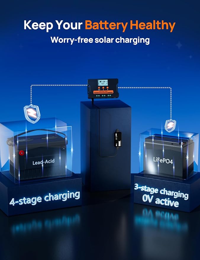 ECO-WORTHY Solar Charge Controller 30A