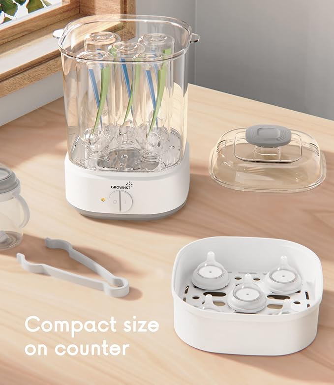 Bottle Sterilizer, Baby Bottle Steam Sterilizer, Electric Baby Bottle Sanitizer