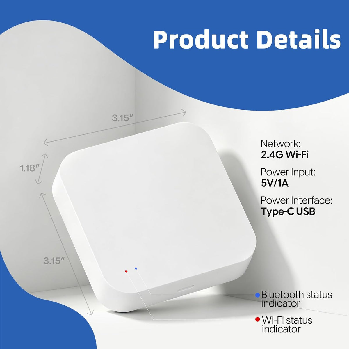 Tuya Smart Hub WiFi Bridge Gateway for Smart Lock
