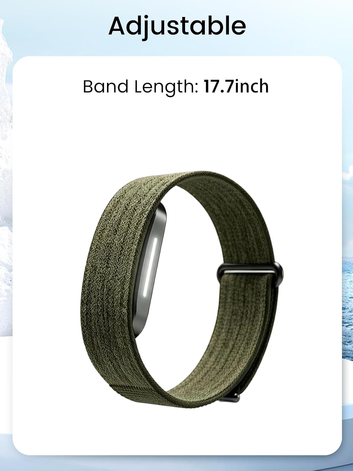 Band for Hume 2.0 Fitness Tracker,Breathable Sport Loop,Adjustable Wristband,...