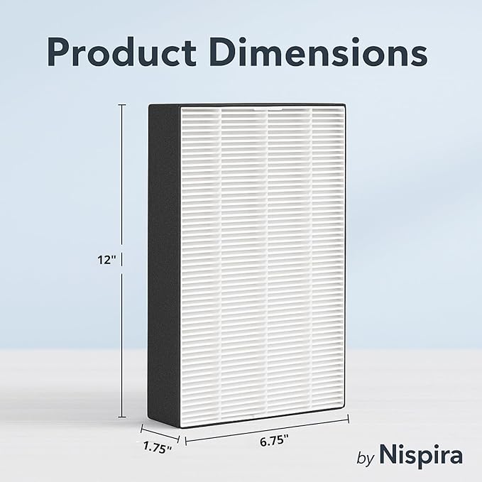 Nispira F1 C01 T02 HEPA Replacement Filter (6 Pack)