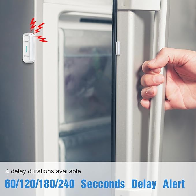 DAYTECH Fridge Door Alarm When Left Open (6PCS)