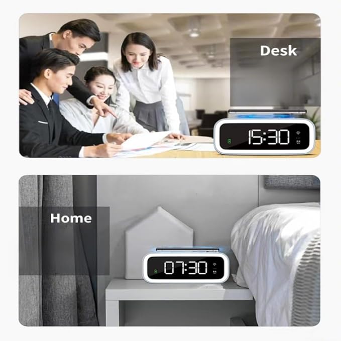 AYI 4in1 Smart Wireless Charging Alarm Clock