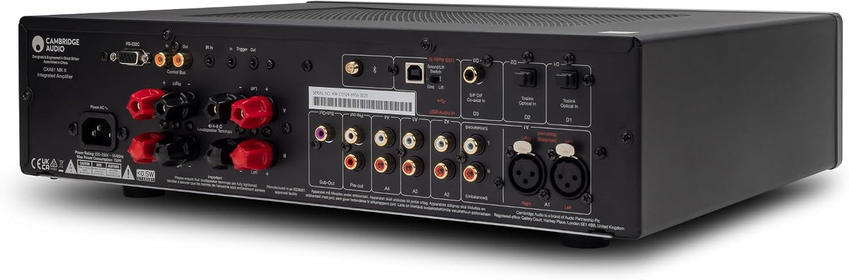 Cambridge Audio CXA81 MkII - 80 Watt Separate Integrated Stereo Amplifier HiF...