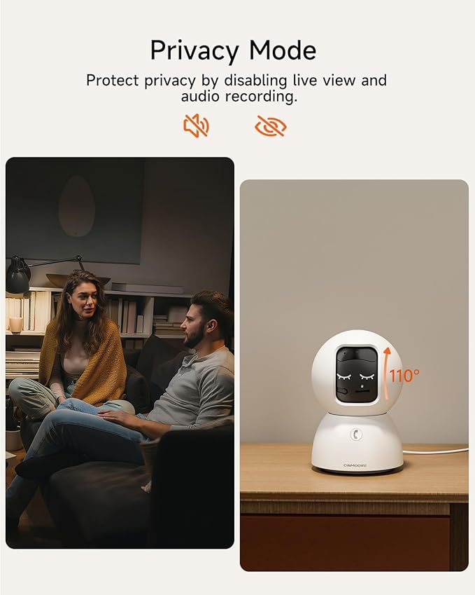 Smart 3K Indoor Dome Security Camera