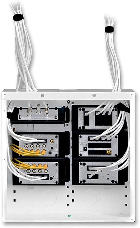 Legrand - OnQ 14 Inch Cable Management, In-Wall 20-Gauge Media Box, Structured
