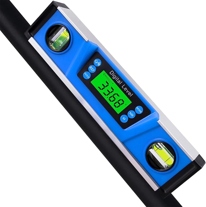 Digital Level and Protractor, 10 Inch IP54 Protected Electronic Bubble