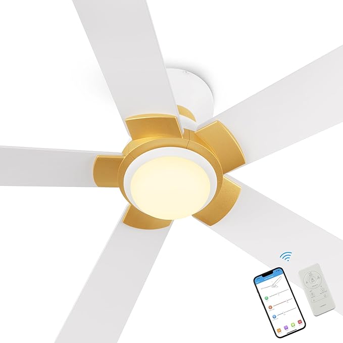 SMAAIR 52 Inch Smart Ceiling Fan