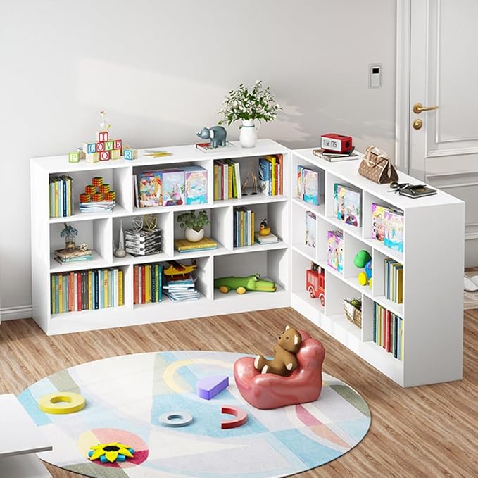IOTXY Open Shelf Low Bookcase
