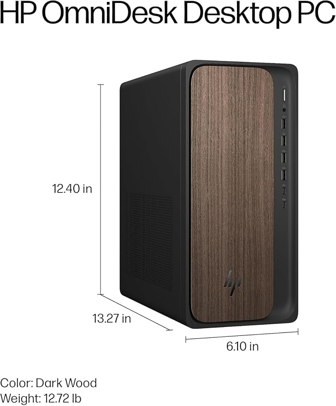 HP 2025 OmniDesk M03 Premium Business Next Gen AI Desktop Computer Intel Core