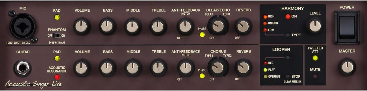 BOSS ACS-Live Combo Amplifier for Acoustic Guitar and Vocals