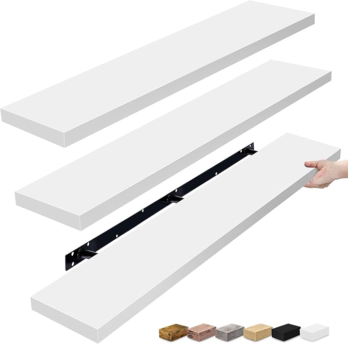 Sorbus Floating Shelves for Wall (3 Pack)