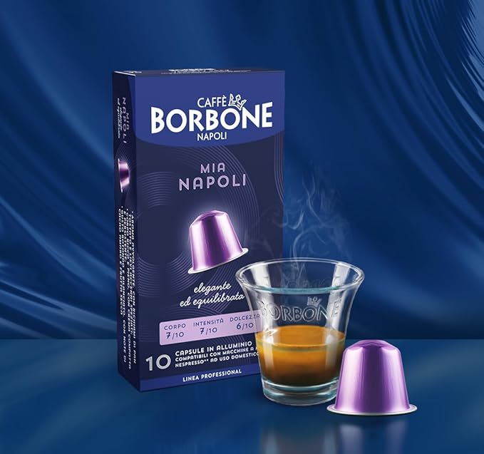 Caffè Borbone Mia Napoli Aluminum Capsules Compatible (100 Count)