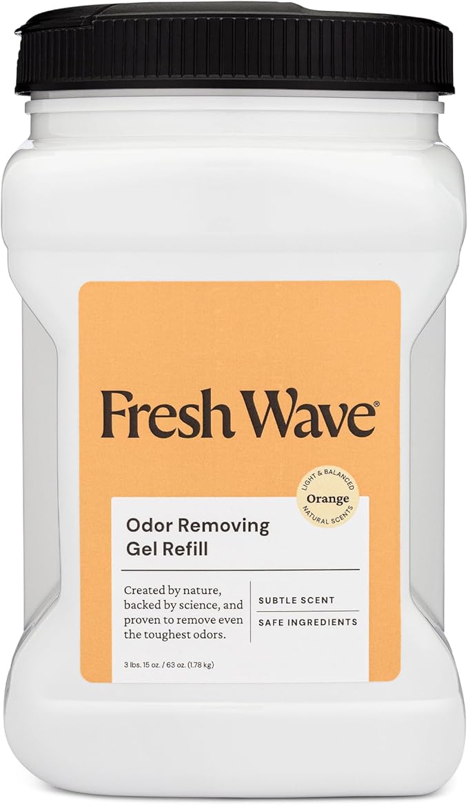 Fresh Wave Orange Odor Removing Gel Refill, 63 oz