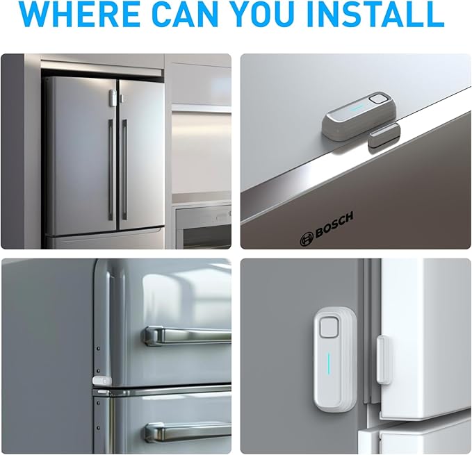 DAYTECH Fridge Door Alarm When Left Open (6PCS)