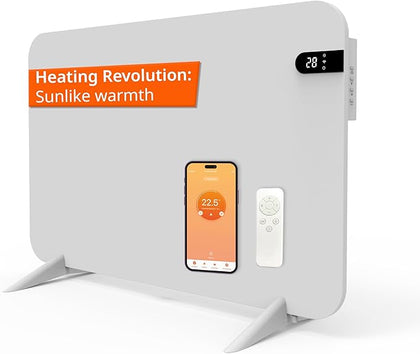 Könighaus 450W Smart Dual Space Heater – Wall heater and mobile use – WiFi App
