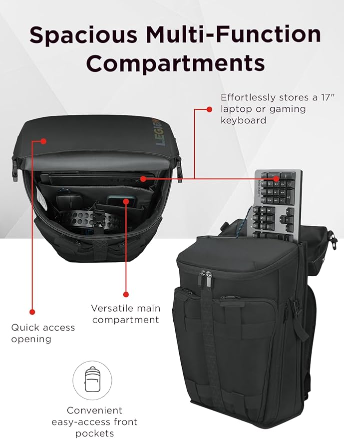 Lenovo Legion Active 17-inch Gaming Backpack