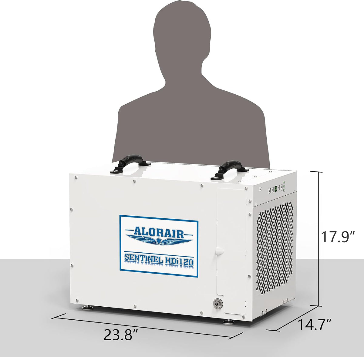 ALORAIR 235 Pints Crawlspace Dehumidifier with Pump, Sentinel HDi120