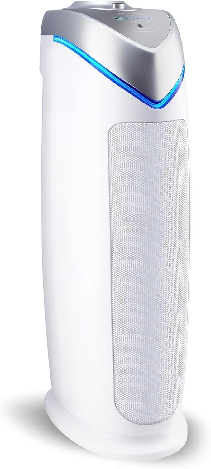 GermGuardian HEPA Air Purifier Tower - 22" - White - AC4825W