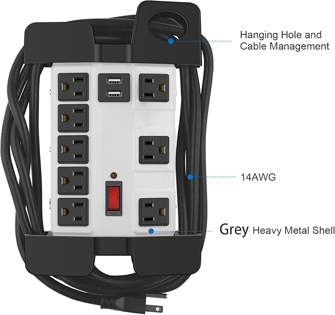 CCCEI Heavy Duty Power Strip