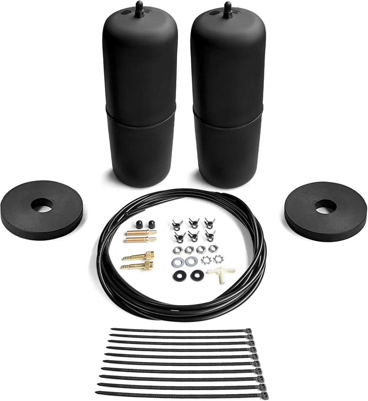 MILLISEC Rear Air Helper Spring Bag Suspension Kit for 2011-2018 RAM 1500