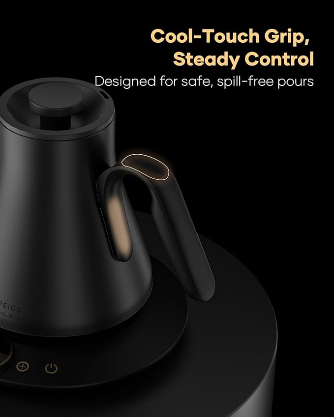 Cocinare FLOW B9 Gooseneck Electric Kettle, Precise Temperature Control