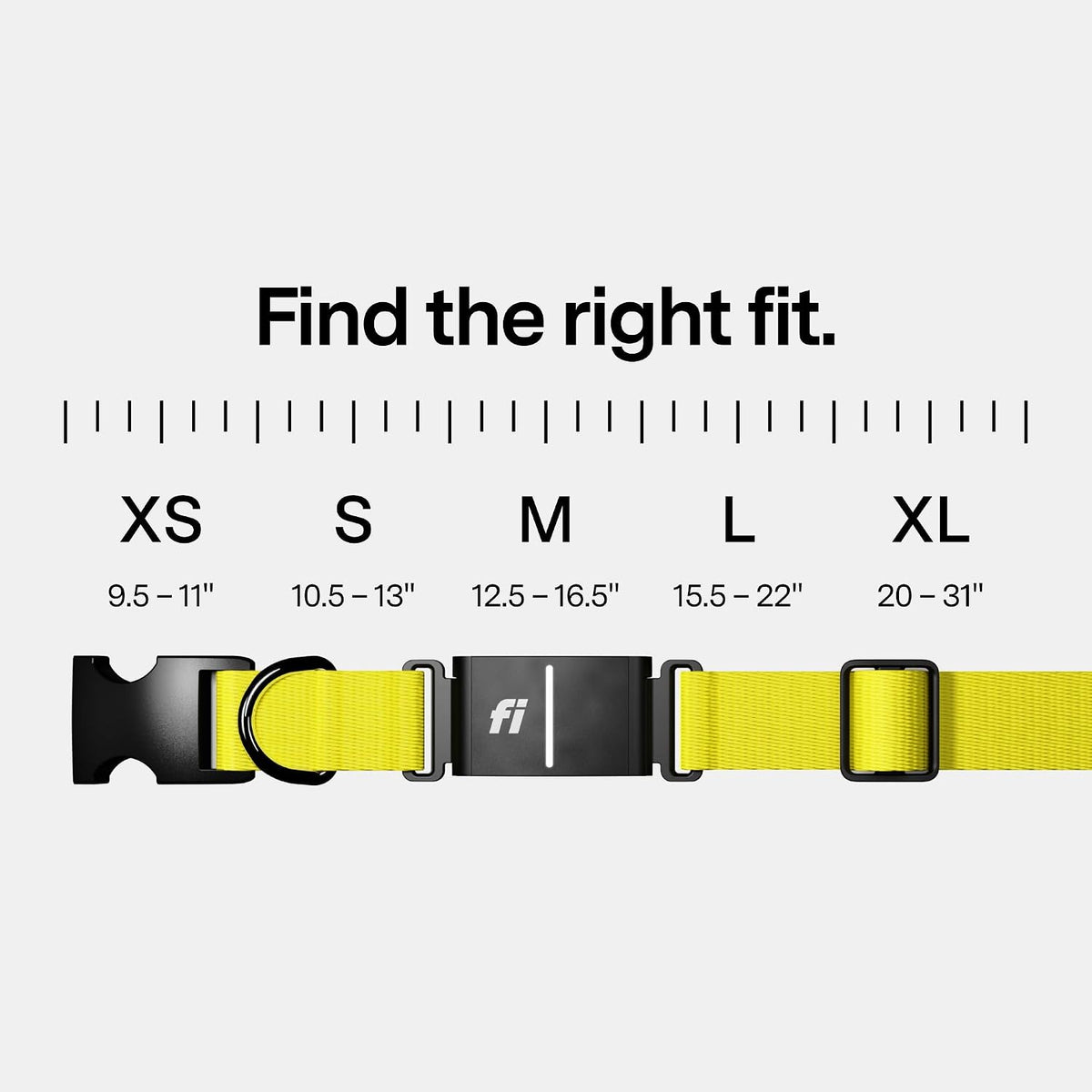 Fi Series 3+ GPS Dog Collar & Tracker, Membership Required, Gray XL