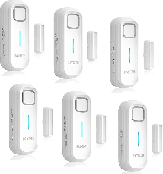 DAYTECH Fridge Door Alarm When Left Open (6PCS)