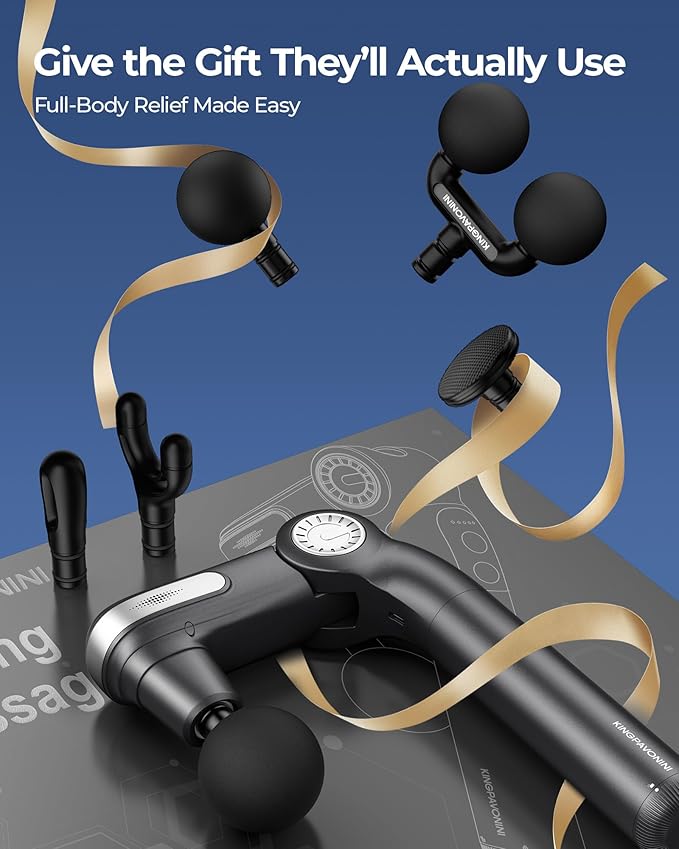 KingPavonini Foldable Massage Gun