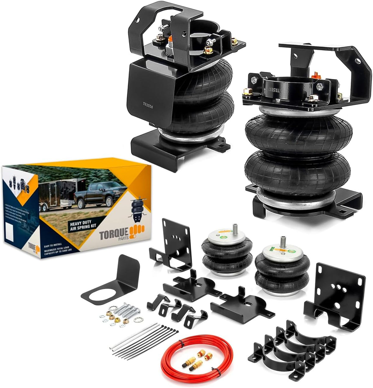 Torque Air Suspension Bag Kit for 11-26 Chevy Silverado GMC Sierra 2500 HD