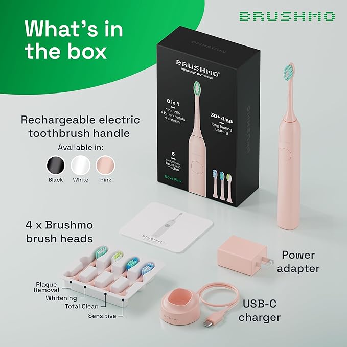 Brushmo Super Sonic Electric Toothbrush