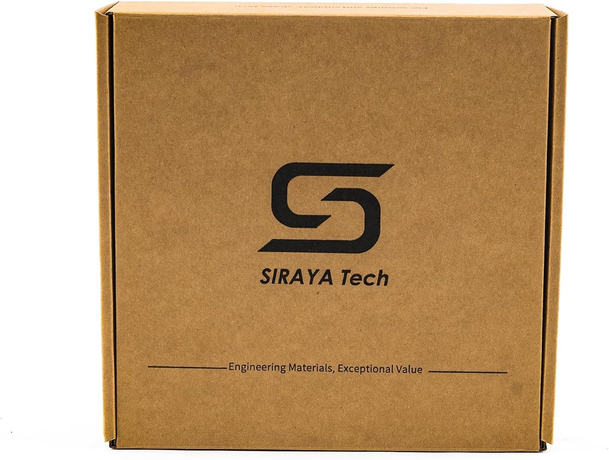 Siraya Tech Fibreheart PET-CF 3D Printer Filament, High Strength, Black 1kg