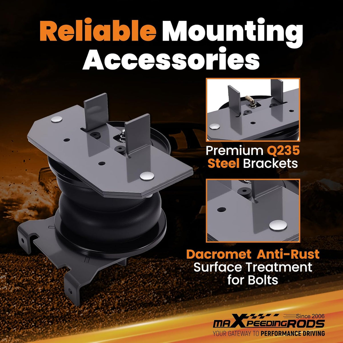 maXpeedingrods 7500 lbs Air Suspension Bag Kit for Dodge Ram 2500 2003-2013