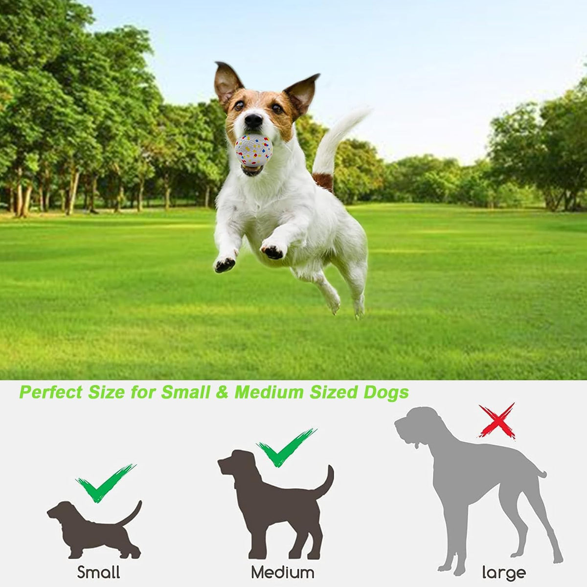 SOCO Automatic Dog Ball Launcher, 3 Distances to 45 FT, Auto-Cycle Mode