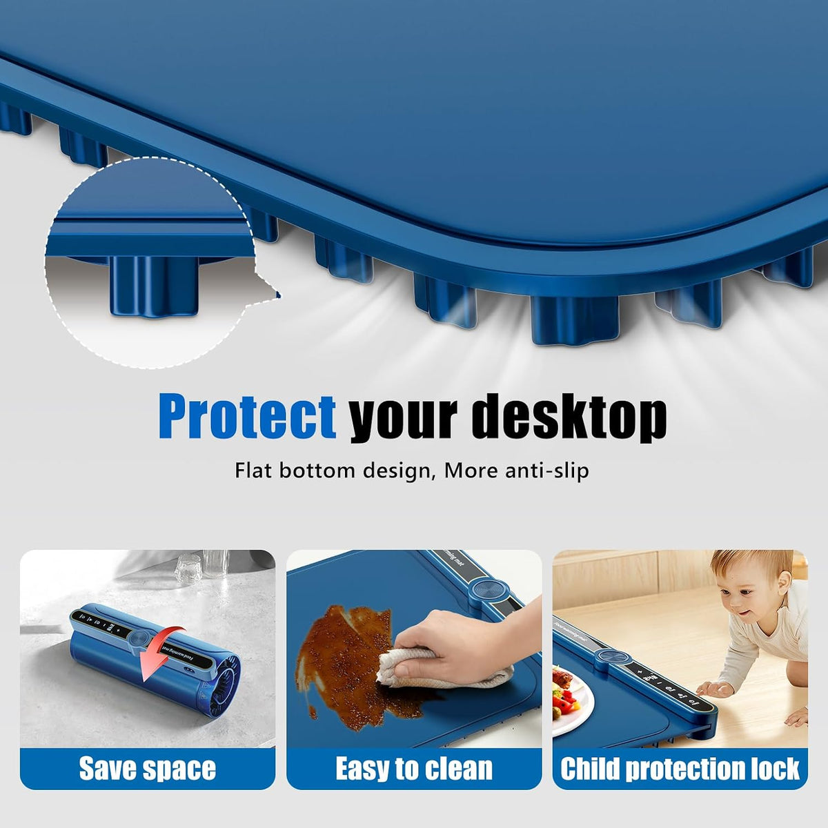Extra Large Warming Mat for Food, 31.6"x15" Food Warmer for Parties...
