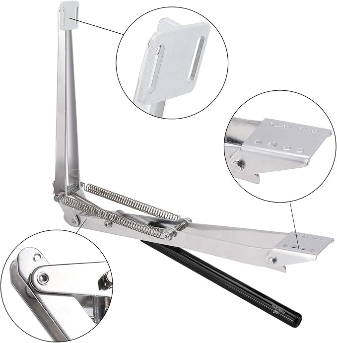 A ANLEOLIFE Automatic Roof Vent Opener Greenhouse Accessories Solar Window