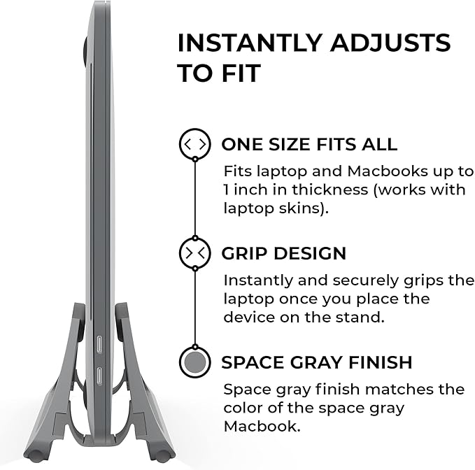 HumanCentric Vertical Laptop Stand