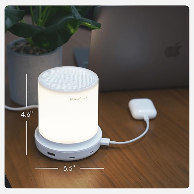 Macally Small Bedside Lamp