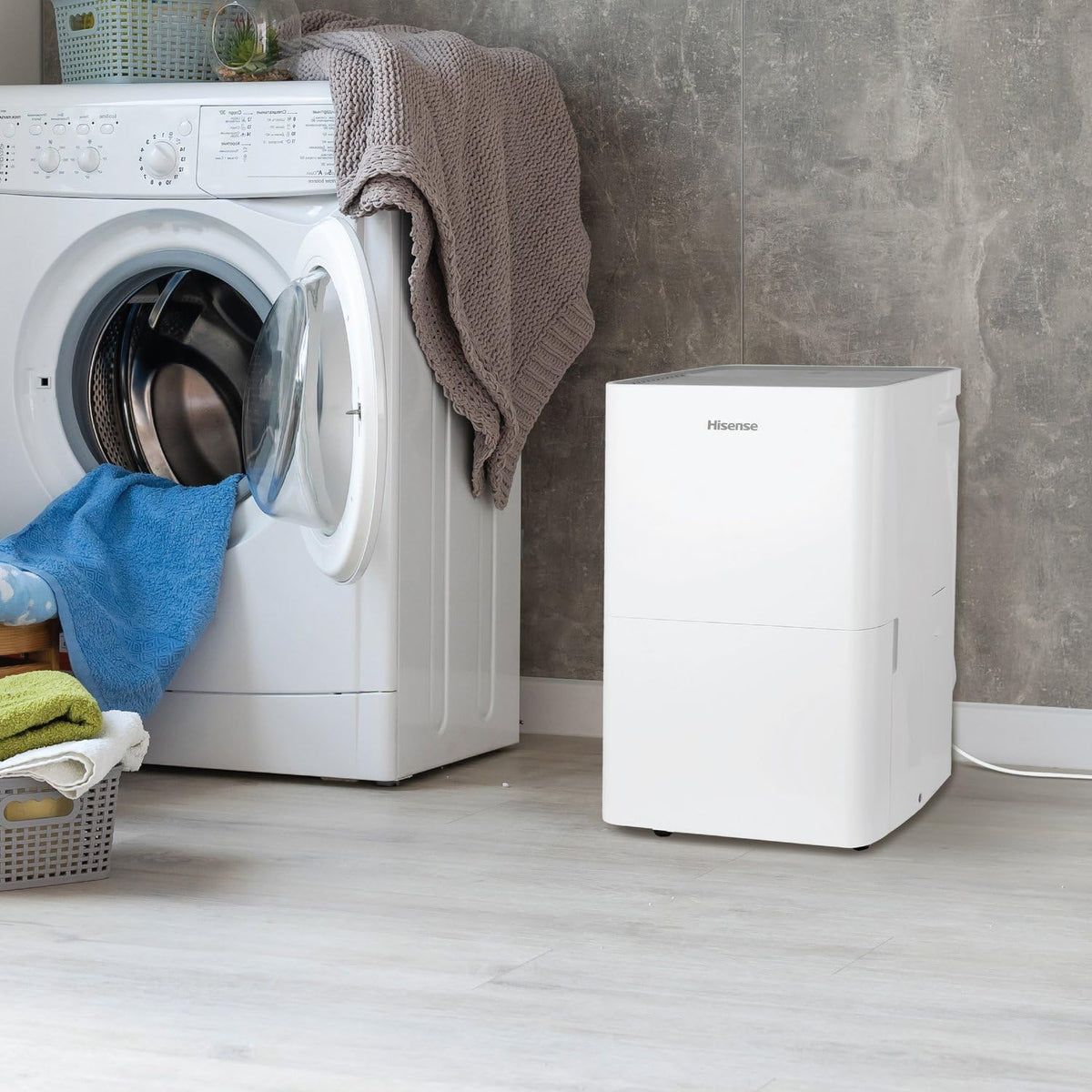 Hisense 35-Pint Compact Dehumidifier, 3500 Sq. Ft.