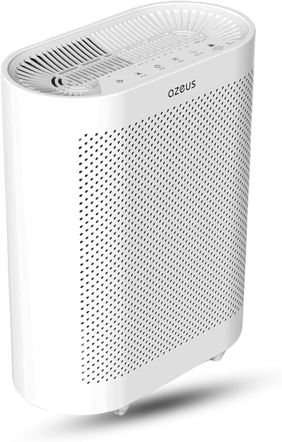 Azeus FS32 Air Purifier | True HEPA Filter | Covers Up to 1076 Sq. Ft. | Ideal