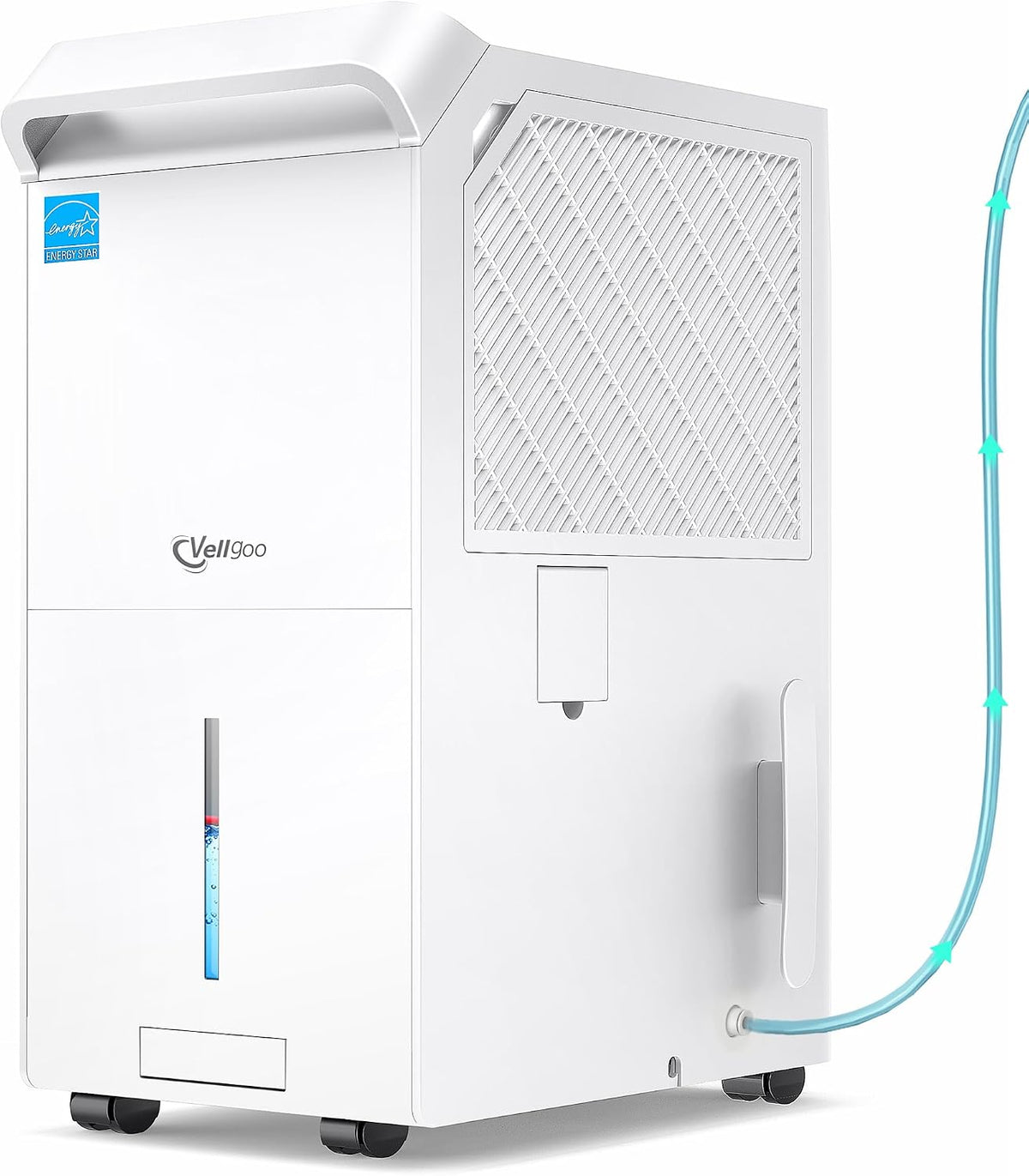 6000 Sq Ft ENERGY STAR Most Efficient Dehumidifier with Pump for Basement