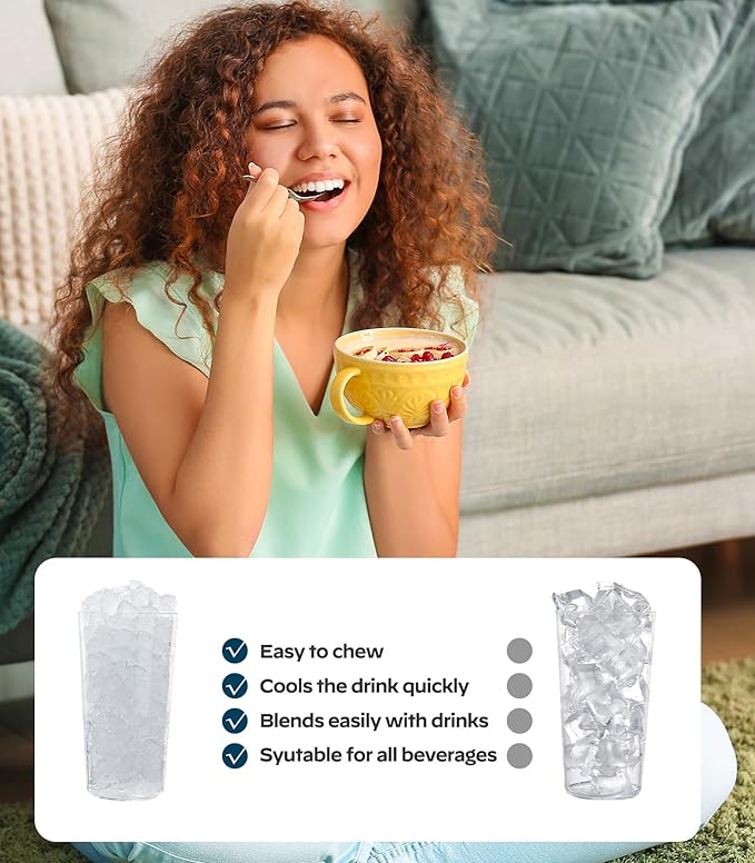 Nugget Ice Maker Countertop, Silonn Chewable Pellet Ice Machine