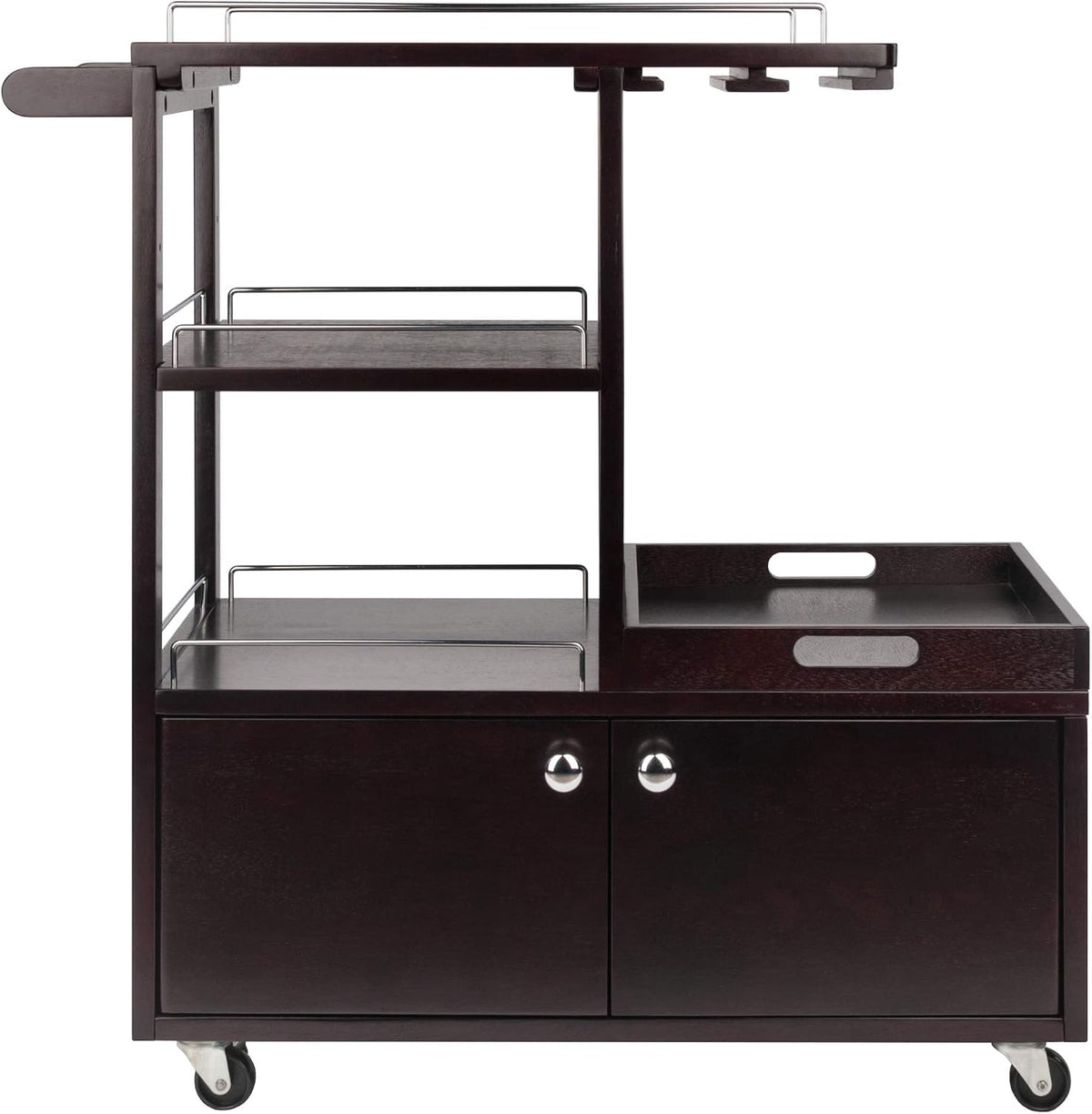 Winsome Wood Galen Entertainment Cart